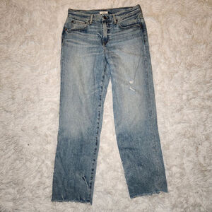 ABLE The Vintage Jeans Straight Leg Distressed